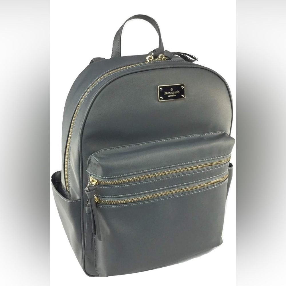 Kate Spade * Bradley Backpack Wilson Road Smokey Pearl 13” Laptop Bag WKRU 4710